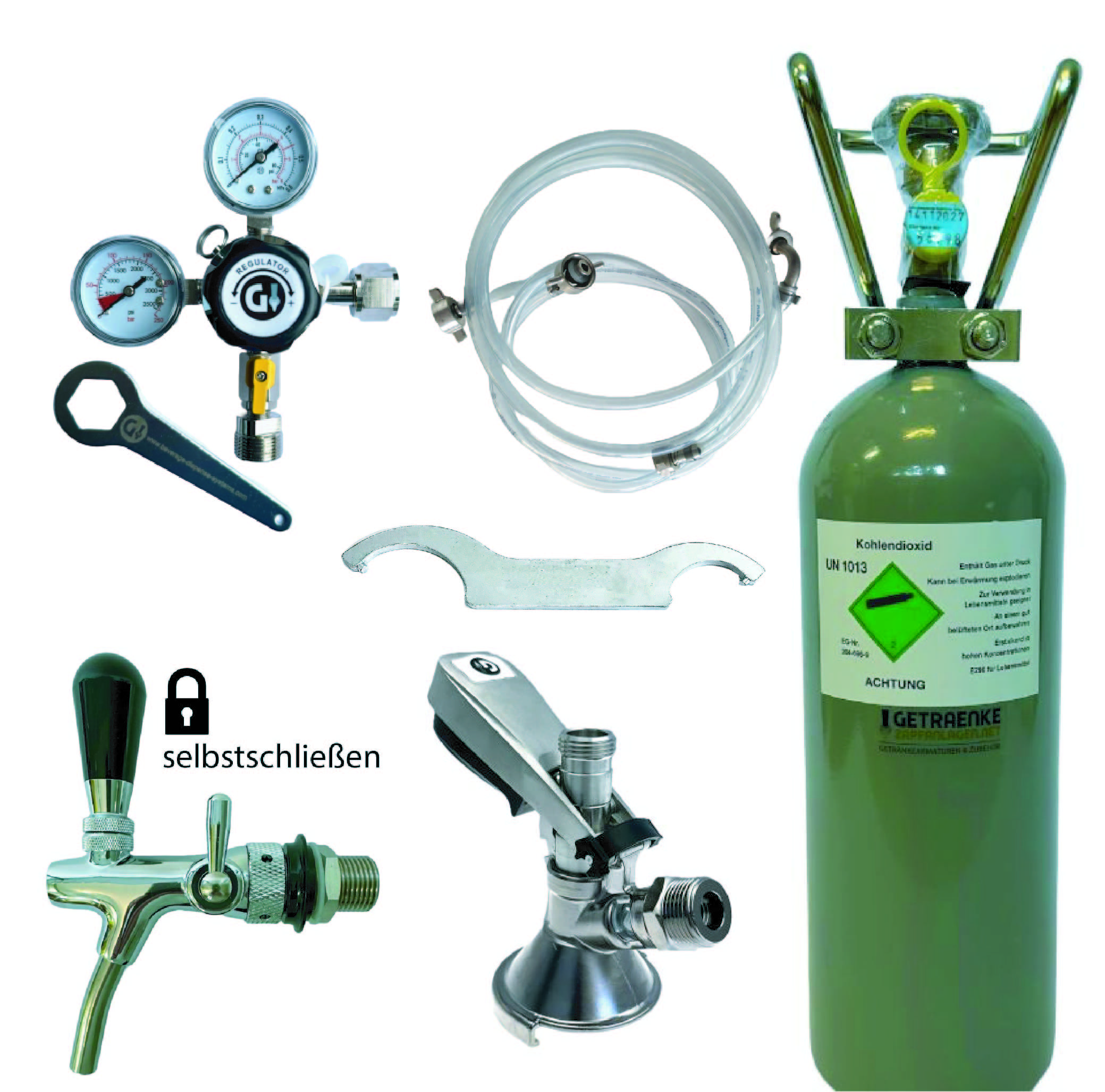 Set d'accessoires pour tireuse à bière