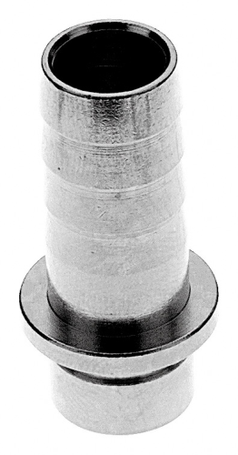 4 mm Embout pour tuyau à bière droit en acier au nickel-chrome 1.4301