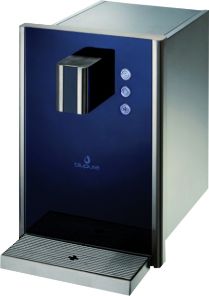 Refroidisseur d'eau gazeuse et de table BLUGLASS HOT 30 FIZZ, modèle de comptoir supérieur