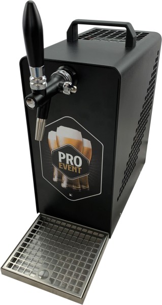 Refroidisseur de bière tireuse à bière "Bierkoffer" 1 ligne, 35 litres/h black edition